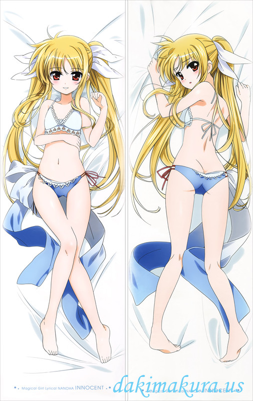 Magical Girl Lyrical Nanoha - Fate Testarossa Anime Dakimakura Pillow Cover